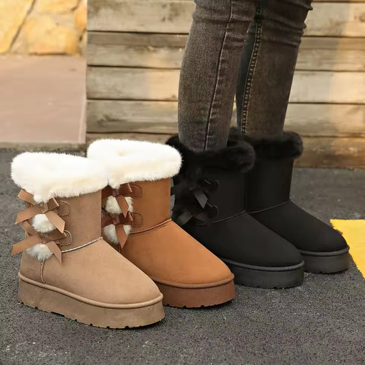 Botas Double Bow